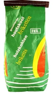 No-Label Carboncillo Briquetas 2 KG