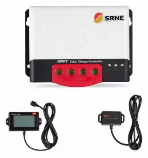 Regulador Solar SRNE MPPT 40AH CON PANTALLA LCD INFORMATIVA para caravana, autocaravana o camper. – Ref. 5771