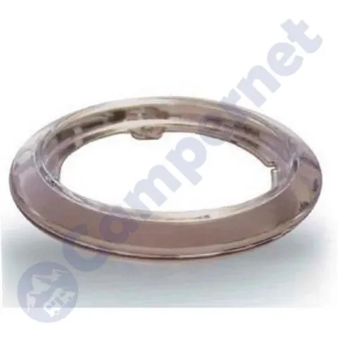 Anillo decorativo cromado