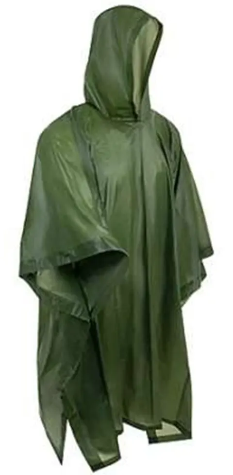 Poncho impermeable de lluvia Hosa PVC RAIN PONCHO – verde
