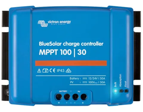 Controlador De Carga Solar Mppt Bluesolar 100/30 (12/24-30 A)