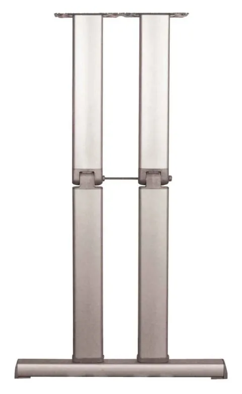 Pata basculante doble de aluminio