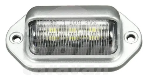 LED Matricula Gris
