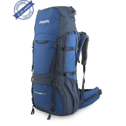 Mochila de trekking Pinguin EXPLORER 75 – azul