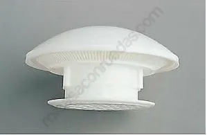 Seta / Aireador de techo permanente blanco