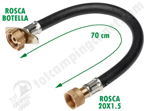 Lira de Gas Entrada Botella – Salida M20X150 70CM