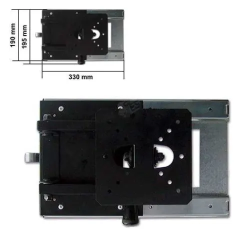Soporte extensible de pared para TV
