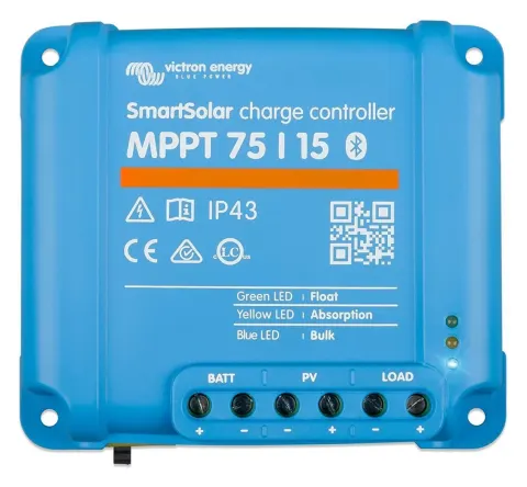 Controlador de Carga MPPT Victron Smartsolar 75/15
