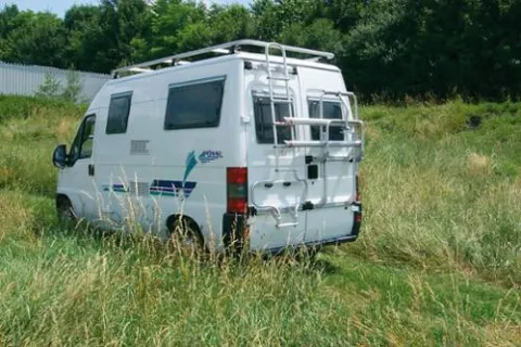 EuroCarry trasero ducato/sprinter/boxer/jersey 94-06, por 2 bicicletas