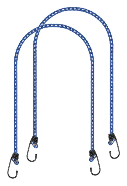 Cuerda elástica de sujeción 8mm x 80cm. 2 unidades