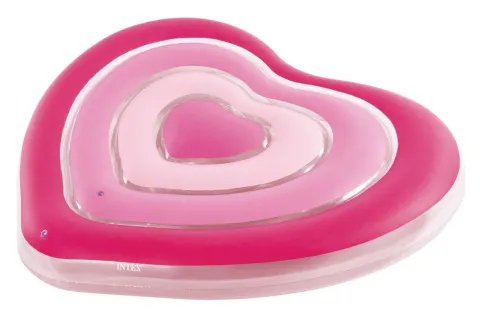 Colchoneta hinchable INTEX corazón