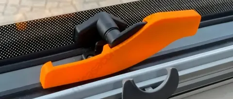 Cierre de seguridad para ventanas RV (2 ud.) – NEGRO o NARANJA
