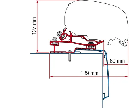 Adaptador Markisen F80 Para Rapido C Line – F80 Ad.rapido C Línea 340
