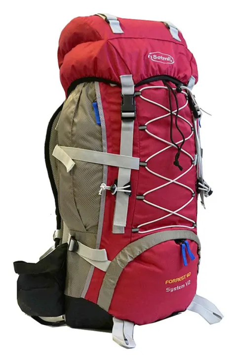Mochila de trekking Setmil FORREST 60 – granate