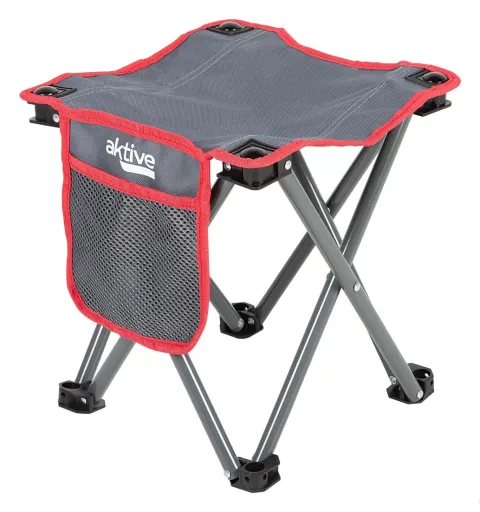 Taburete plegable para camping extrarresistente