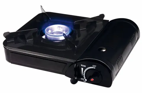Estufa de gas de cartucho para camping
