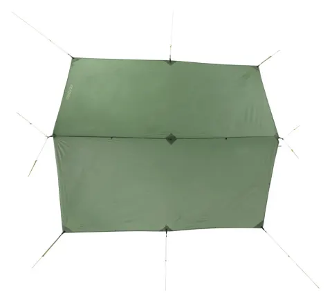 Nordisk VOSS PU Tarp 9 m² verde – Toldo de bushcraft