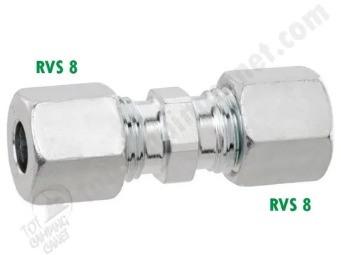 Racord Recto G-8 8 MM