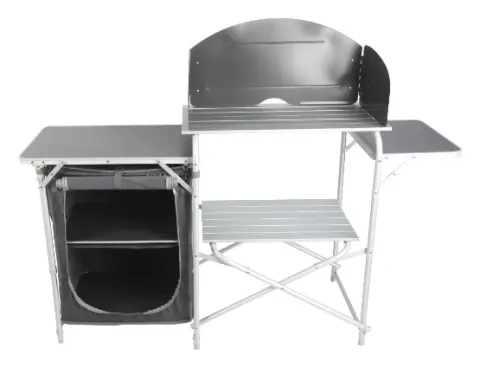 Mueble cocina aluminio Bayasun Midland Cuisine Agena totalmente plegable