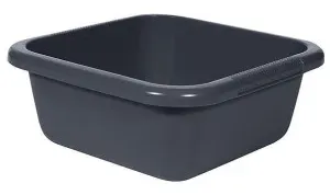 Cubeta para fregar Curver cuadrada 6L antracita, 6 litros