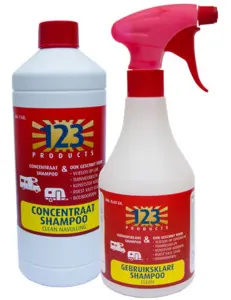 123 Products Start Pakket Caravan Y Camper Shampoo