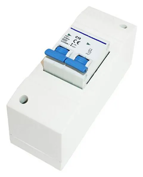 Haba caja de fusibles + disyuntor 10 A