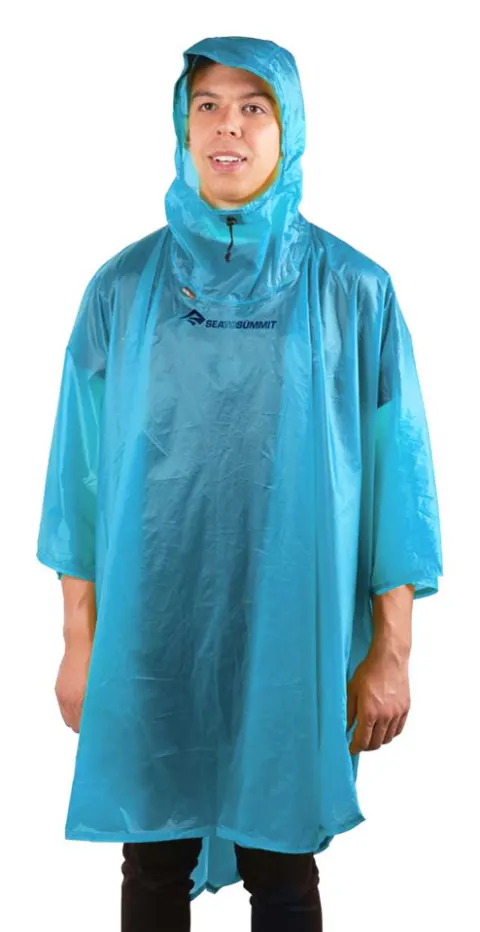 Sea to Summit Ultra-Sil Nano Poncho azul – Poncho impermeable