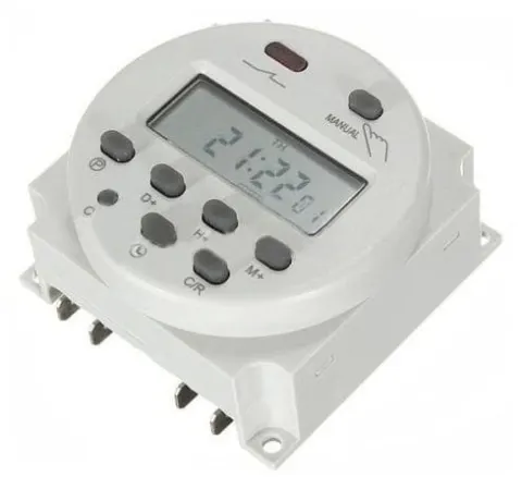 Programador Digital 12V para Camping y Exteriores