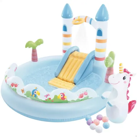 Centro de juegos hinchable 196x178x172 cm castillo con tobogán
