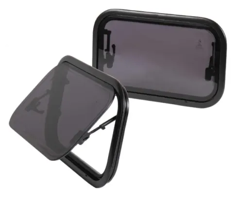 Ventana abatible RW-Compact con acristalamiento acrílico 500x300mm