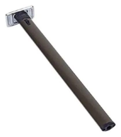 Pata metálica plegable Y negra – 67,5cm