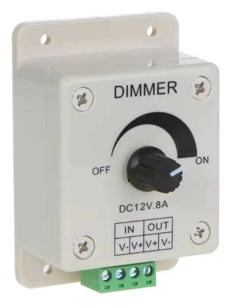 Regulador de luminosidad dimmer para tira de led