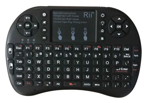 Teclado inalámbrico para Smart TV de autocaravana INOVTECH