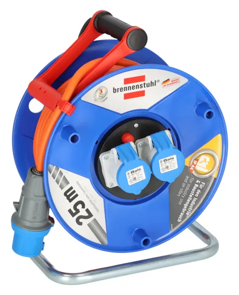 Brennenstuhl CEE enrollador de cable 25 m