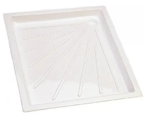 Plato de ducha blanco 665 x 665 mm
