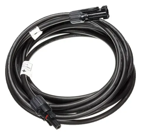 Cable Solar De 10 Mt- (6 Mm2 )