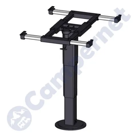 Pie de mesa plegable