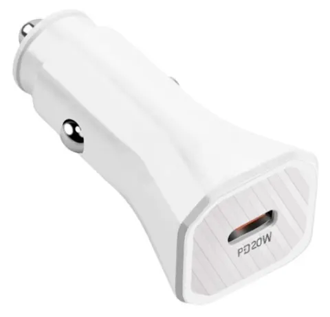 Cargador de Coche USB/C PD20W 5V 3.1A Max