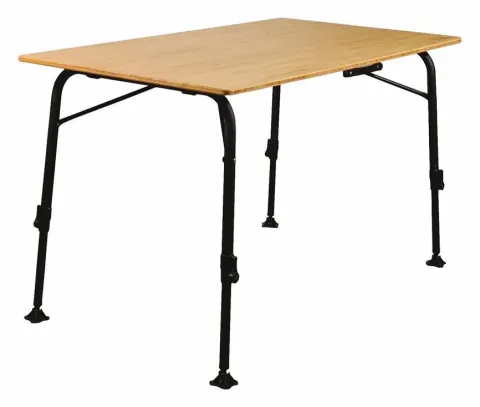 Soplair Agora Mesa bambú 115 x 68 – Mesa camping plegable