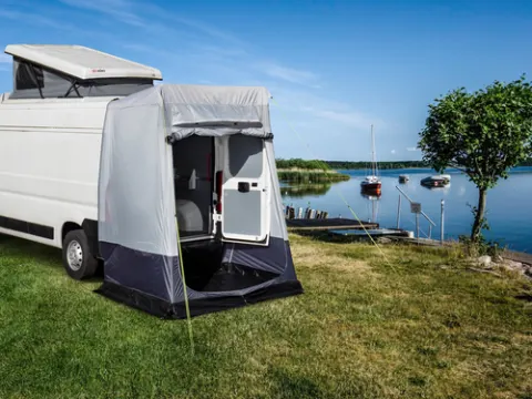 Carpa trasera DUCATISSIMO PREMIUM para Fiat Ducato y similares, incluyendo piso
