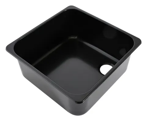 NavyLoad fregadero de 36 × 36 cm – Black