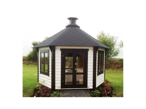 CASETA PABELLON CON BARBACOA ZENA 9,2 m2