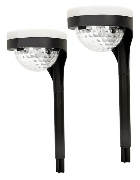 Pack 2 focos solares exterior LED doble luz