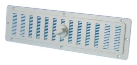 Rejilla con regulación de apertura 250X70mm