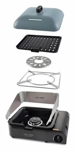 Barbacoas de gas: Barbacoa / Hornillo de gas Van Cook – FFD Combo CADAC