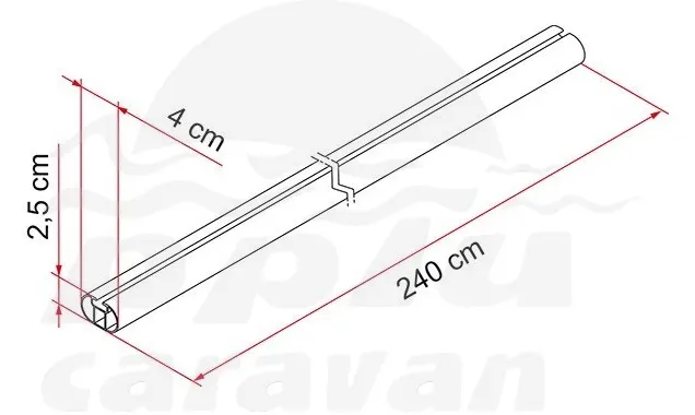 Fiamma Fixing-bar Pro L