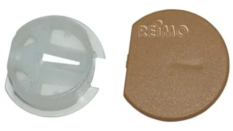 Conector de maceta marrón claro 50 piezas