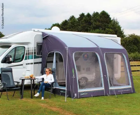 Avance ligero Caravana hinchable Teilzelt E-Sport Air 325 L