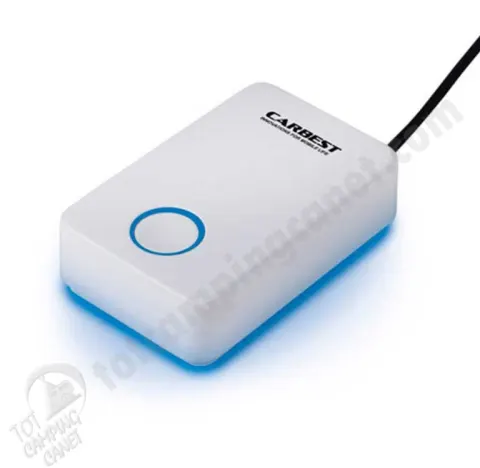 Alarma Gas Cube Blanca 12V Propano/butano (LPG) y Narcotico